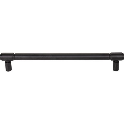 Top Knobs TK3119BLK Clarence 18" Center to Center Appliance Pull Flat Black - KnobDepot