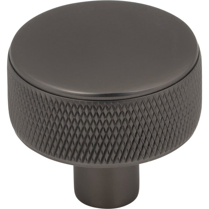 Top Knobs TK3230AG Burnham 1 1/4" Length Round Knob Ash Gray - KnobDepot