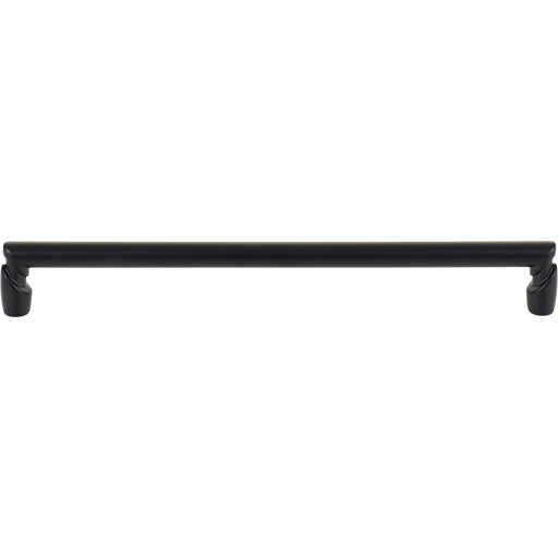 Top Knobs TK3136BLK Florham 8 13/16" Center to Center Bar Pull Flat Black - KnobDepot