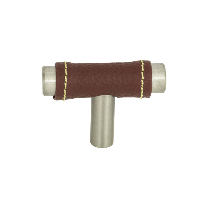 Atlas Homewares 288-OW-BRN Zanzibar 1 7/8in Length Geometric Knob Brushed Nickel