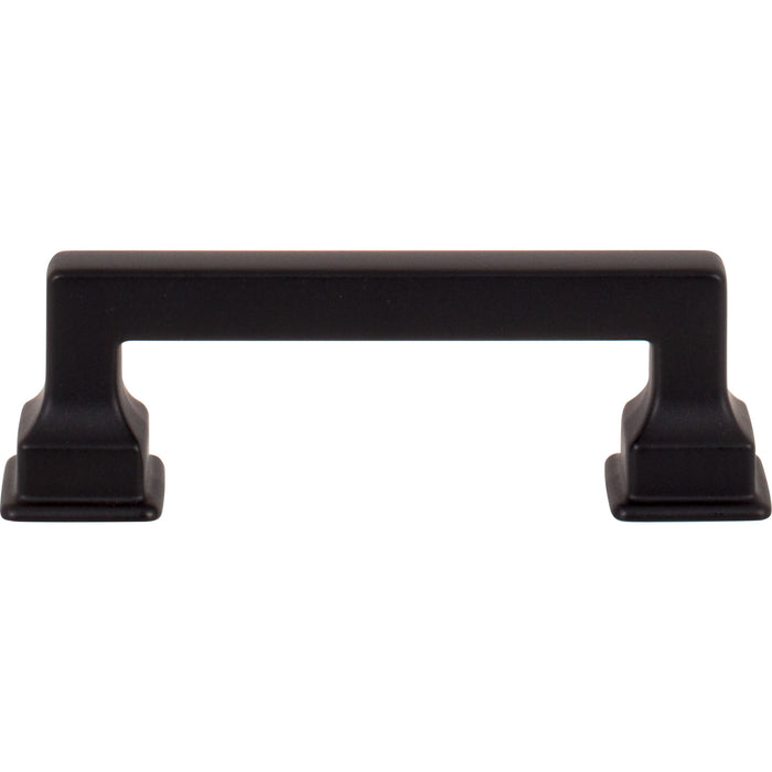 Atlas Homewares A621-BL Erika 3in Center to Center Bar Pull Matte Black