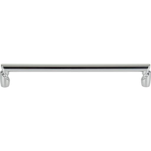Top Knobs TK3135PC Florham 7 9/16" Center to Center Bar Pull Polished Chrome - KnobDepot