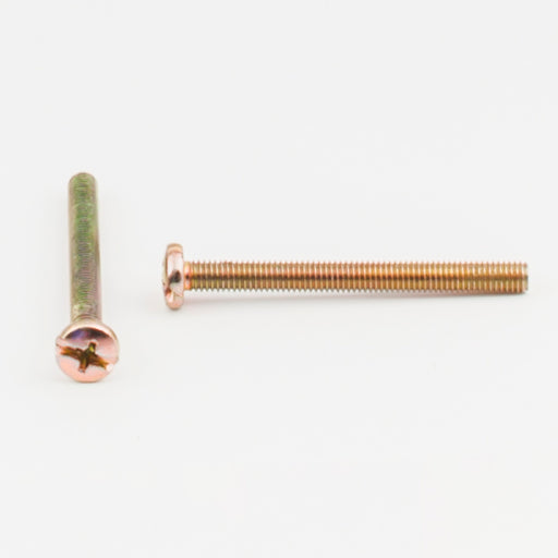 Top Knobs M5-50 Screws M5-50mm, 2 Inch (51mm) Solid Screw Phillips Pan Head Other - KnobDepot