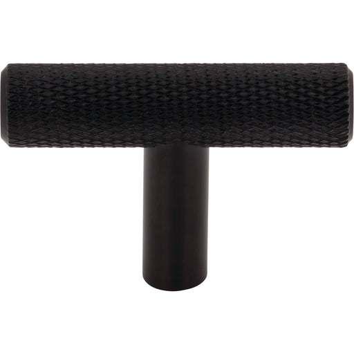 Top Knobs TK3240BLK Prestwick 2" Length Bar Knob Flat Black - KnobDepot