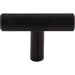 Top Knobs TK3240BLK Prestwick 2" Length Bar Knob Flat Black - KnobDepot