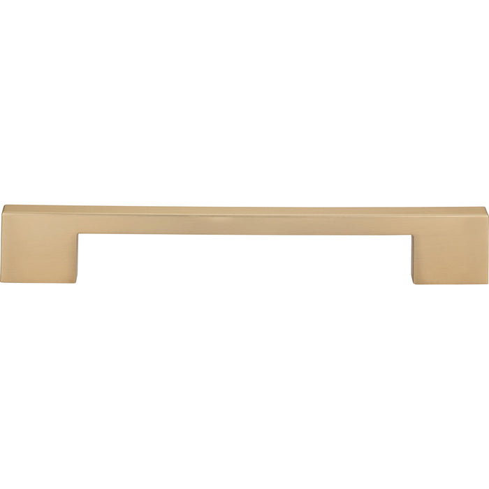 Atlas Homewares A826-CM Thin Square 7 9/16in Center to Center Bar Pull Champagne