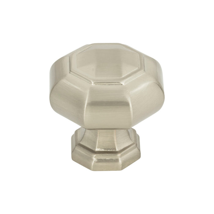 Atlas Homewares 418-BRN Royals 1 1/4in Diameter Round Knob Brushed Nickel