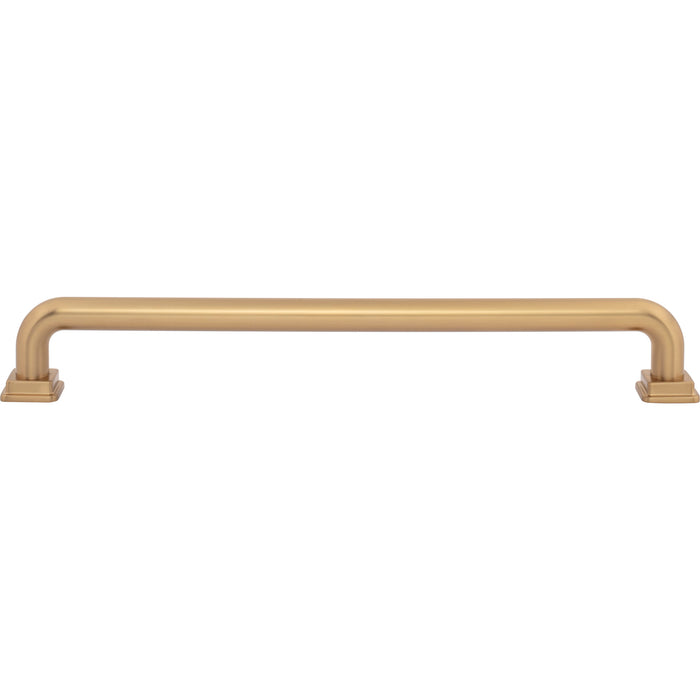 Atlas Homewares A6028-WB Kimberton 12in Center to Center Appliance Pull Warm Brass