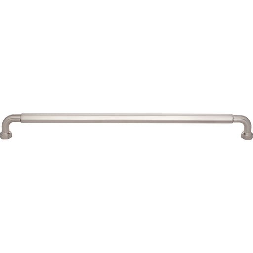 Top Knobs TK3206BSN Dustin 12" Center to Center Bar Pull Brushed Satin Nickel - KnobDepot