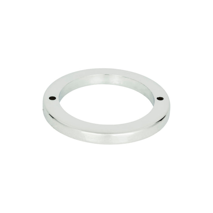 Atlas Homewares 390-CH Tableau Round 2 1/2in Center to Center Pull Backplate Polished Chrome