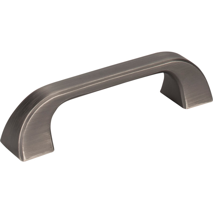 Jeffrey Alexander 972-96BNBDL Marlo 96 mm Center-to-Center Bar Pull Brushed Pewter