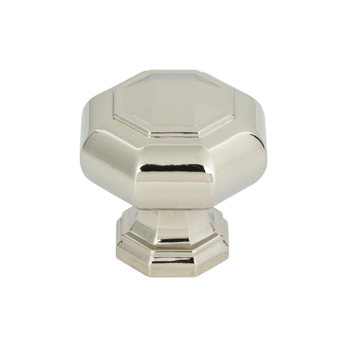 Atlas Homewares 418-PN Royals 1 1/4in Diameter Round Knob Polished Nickel