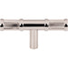 Top Knobs TK3231PN Burnham 3" Length Bar Knob Polished Nickel - KnobDepot
