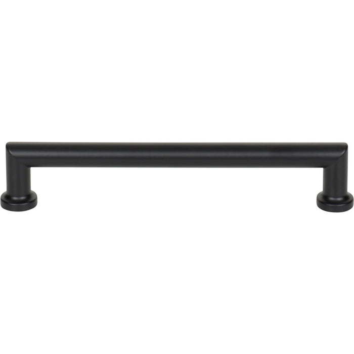 Top Knobs TK3153BLK Morris 6 5/16" Center to Center Bar Pull Flat Black - KnobDepot