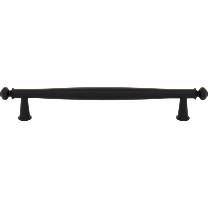 Top Knobs TK3193BLK Coddington 6 5/16" Center to Center Bar Pull Flat Black - KnobDepot