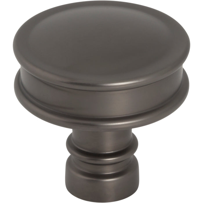 Top Knobs TK3140AG Cranford 1 1/4" Diameter Round Knob Ash Gray - KnobDepot