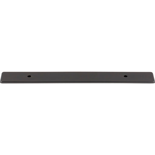 Top Knobs TK3282AG Radcliffe 5 1/16" Center to Center Pull Backplate Ash Gray - KnobDepot