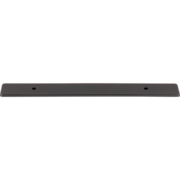 Top Knobs TK3282AG Radcliffe 5 1/16" Center to Center Pull Backplate Ash Gray - KnobDepot