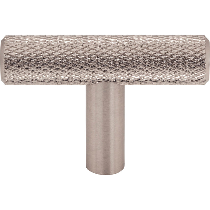 Top Knobs TK3240BSN Prestwick 2" Length Bar Knob Brushed Satin Nickel - KnobDepot
