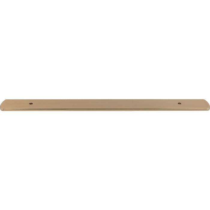 Top Knobs TK3277HB Wescott 12" Center to Center Pull Backplate Honey Bronze - KnobDepot