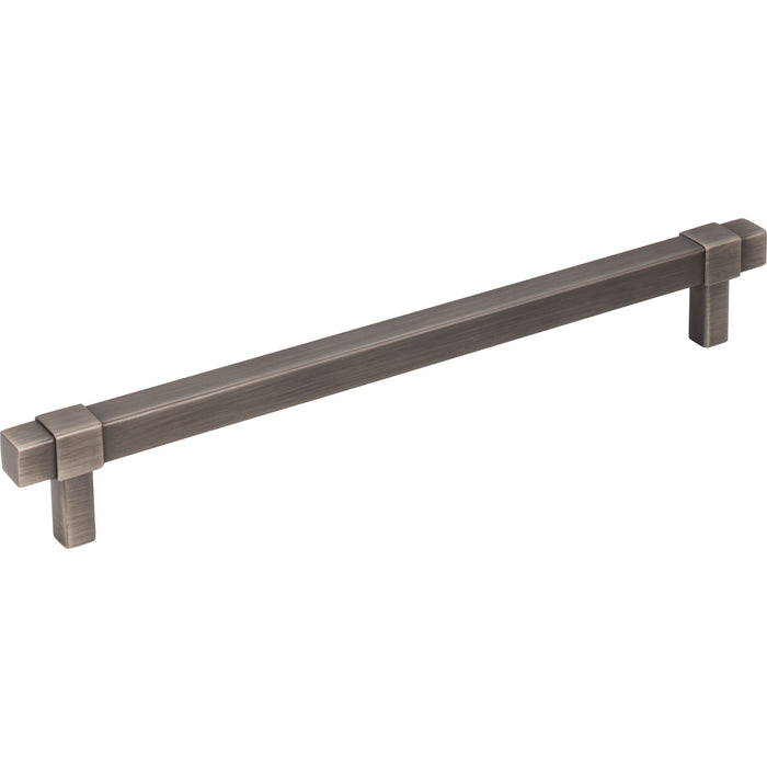 Jeffrey Alexander 293-192BNBDL Zane 192 mm Center-to-Center Bar Pull Brushed Pewter