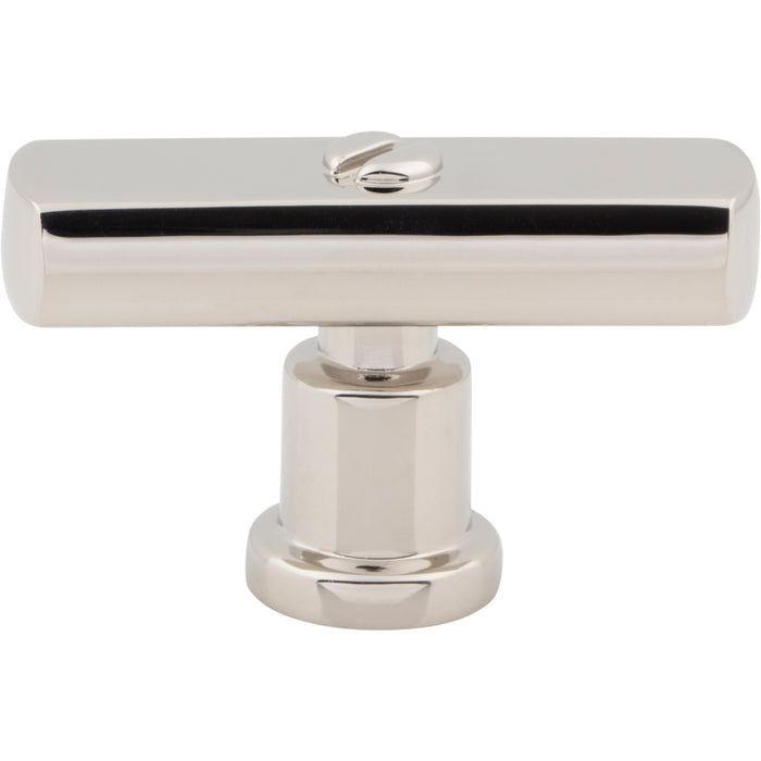 Atlas Homewares A981-PN Everitt 2in Length Bar Knob Polished Nickel