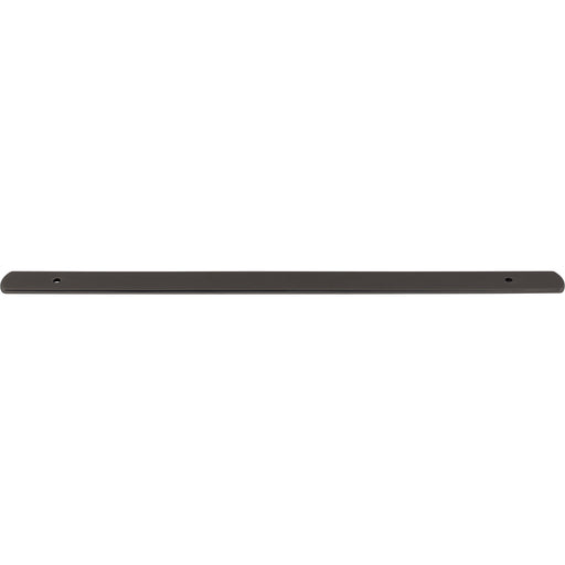 Top Knobs TK3276AG Wescott 12" Center to Center Pull Backplate Ash Gray - KnobDepot