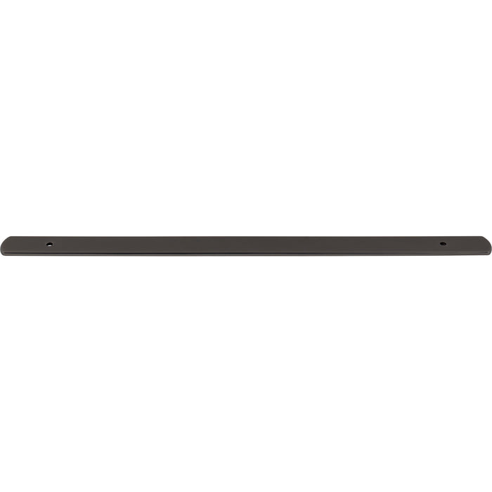 Top Knobs TK3276AG Wescott 12" Center to Center Pull Backplate Ash Gray - KnobDepot