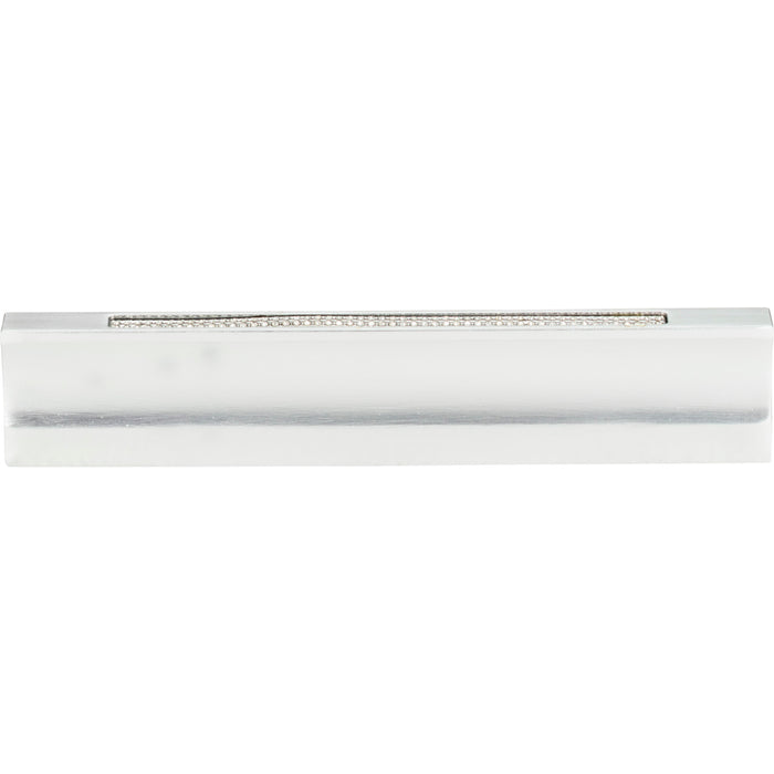 Atlas Homewares 3202-MC Crystal 5 1/16in Center to Center Bar Pull Matte Chrome