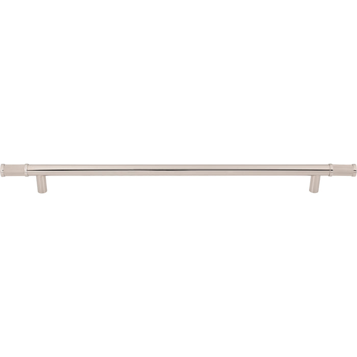 Top Knobs TK3239PN Burnham 18" Center to Center Bar Pull Polished Nickel - KnobDepot