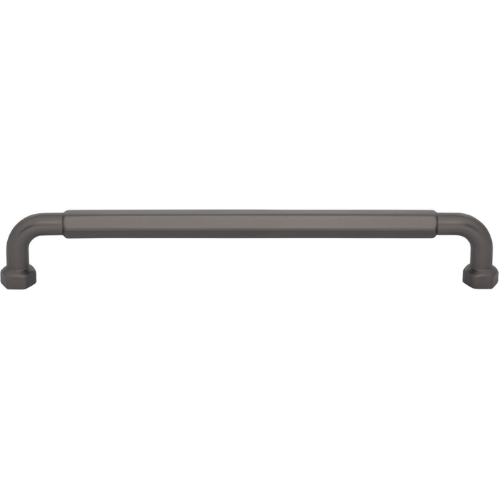 Top Knobs TK3204AG Dustin 7 9/16" Center to Center Bar Pull Ash Gray - KnobDepot
