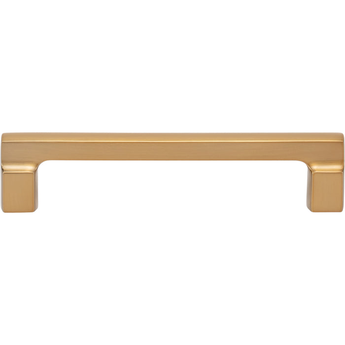 Atlas Homewares A523-WB Reeves 5 1/16in Center to Center Bar Pull Warm Brass