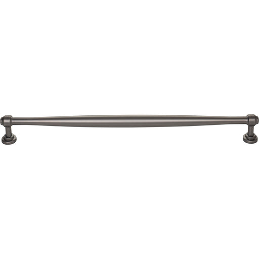 Top Knobs TK3076AG Ulster 12" Center to Center Bar Pull Ash Gray - KnobDepot