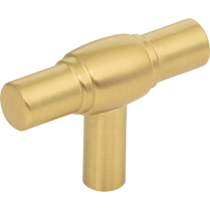 Jeffrey Alexander 885L-BG Hayworth 2" Length Bar Knob Brushed Gold