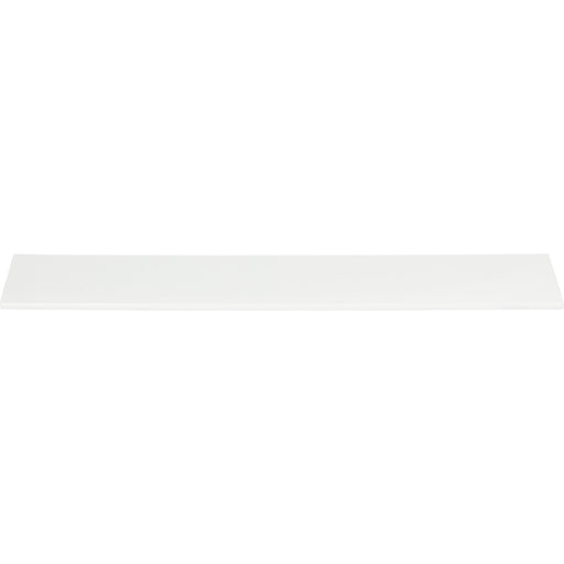 Atlas Homewares A864-WG Edge Pulls 12 5/8in (321mm) Center to Center Finger Pull High White Gloss - KnobDepot