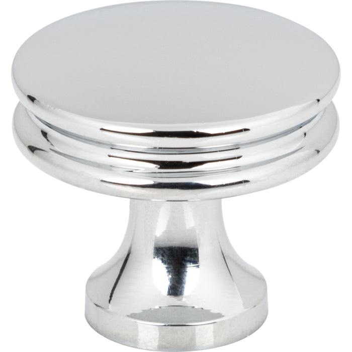 Jeffrey Alexander 445PC Marie 1-1/4" Diameter Mushroom Knob Polished Chrome