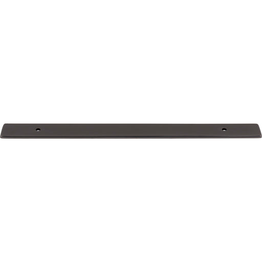 Top Knobs TK3284AG Radcliffe 7 9/16" Center to Center Pull Backplate Ash Gray - KnobDepot