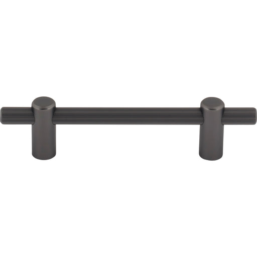 Top Knobs TK3252AG Dempsey 3 3/4" Center to Center Bar Pull Ash Gray - KnobDepot