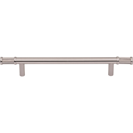Top Knobs TK3234BSN Burnham 6 5/16" Center to Center Bar Pull Brushed Satin Nickel - KnobDepot