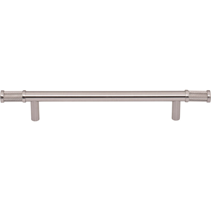 Top Knobs TK3234BSN Burnham 6 5/16" Center to Center Bar Pull Brushed Satin Nickel - KnobDepot