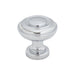 Top Knobs TK3070PC Ulster 1 1/4" Diameter Mushroom Knob Polished Chrome - KnobDepot