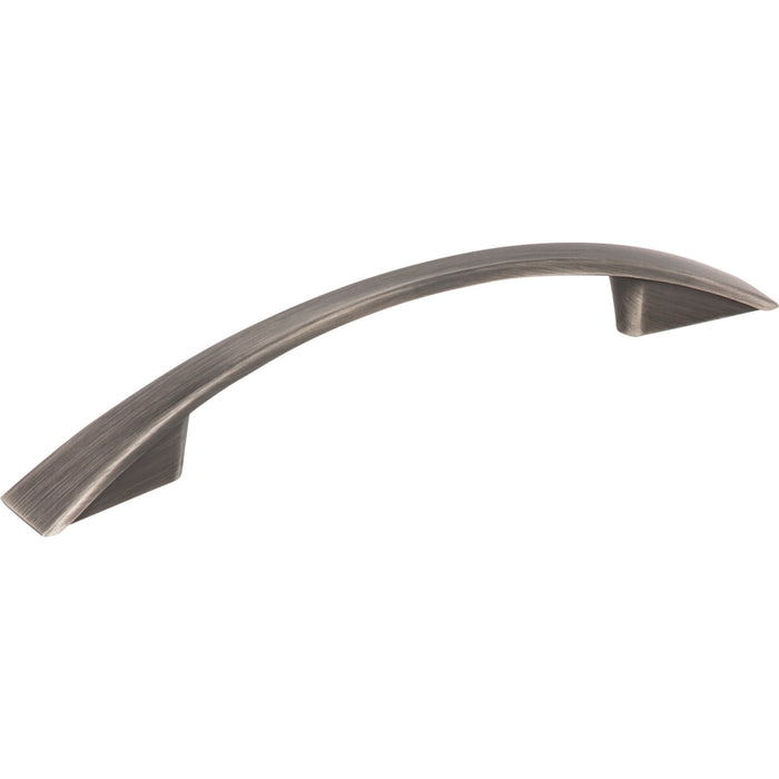 Jeffrey Alexander 847-96BNBDL Regan 96 mm Center-to-Center Arch Pull Brushed Pewter