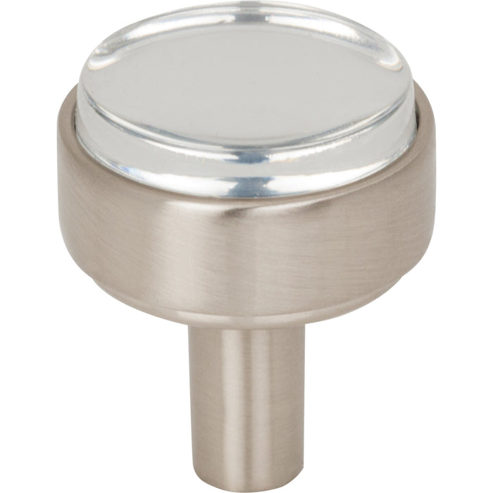 Jeffrey Alexander 775SN Carmen 1-1/8" Diameter Mushroom Knob Satin Nickel