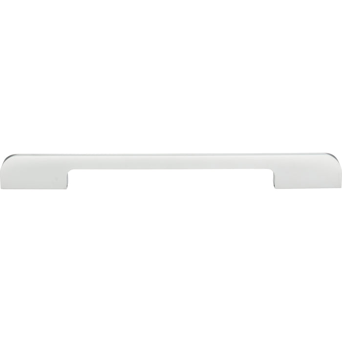 Atlas Homewares A893-MC Round Thin 8 13/16in (224mm) Center to Center Bar Pull Matte Chrome - KnobDepot