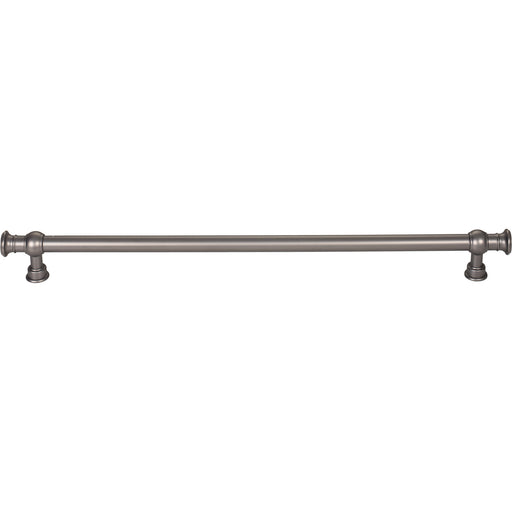 Top Knobs TK3126AG Ormonde 12" Center to Center Bar Pull Ash Gray - KnobDepot