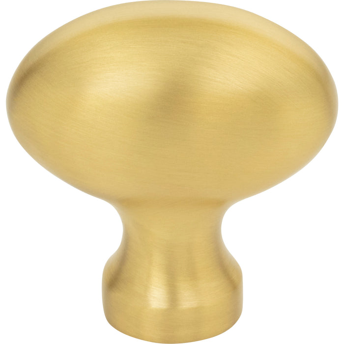 Jeffrey Alexander 3991BG Lyon 1-9/16" Length Oval Knob Brushed Gold