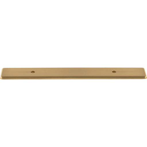 Top Knobs TK3281HB Radcliffe 3 3/4" Center to Center Pull Backplate Honey Bronze - KnobDepot