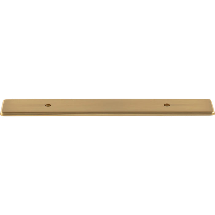 Top Knobs TK3281HB Radcliffe 3 3/4" Center to Center Pull Backplate Honey Bronze - KnobDepot