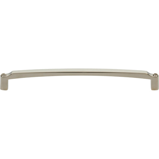 Top Knobs TK3174PN Haddonfield 7 9/16" Center to Center Bar Pull Polished Nickel - KnobDepot
