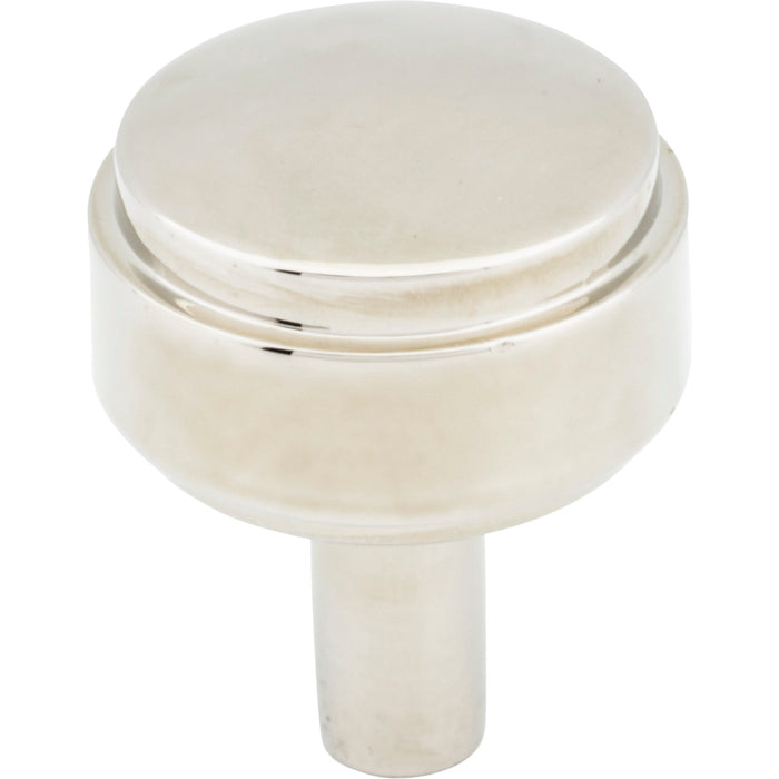 Jeffrey Alexander 885NI Hayworth 1-1/8" Diameter Mushroom Knob Polished Nickel